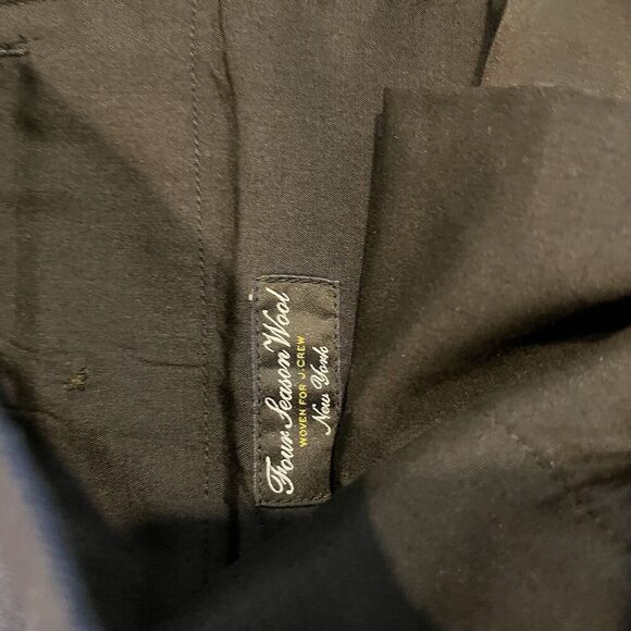 J Crew Ludlow Wool Dress Pants Mens 36x30 Blue  Slim Stretch Office Casual 212​​ - Picture 4 of 7